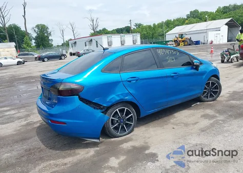2016 Ford Fiesta Se из США, поврежденный, VIN 3FADP4BJ9GM207798